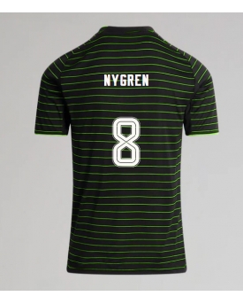 Celtic Benjamin Nygren #8 Maglia Gara Trasferta Repliche 2025-26 Maniche Corte